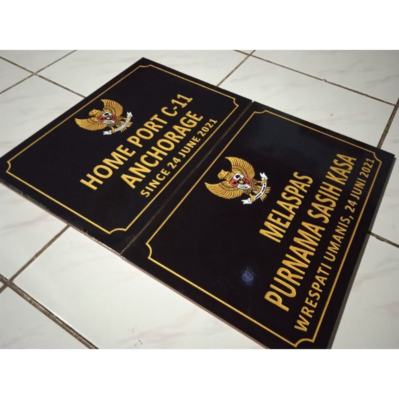 PRASASTI PERESMIAN PEMBANGUNAN PRASASTI DANA DESA