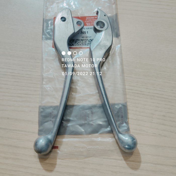 HANDLE REM SET KANAN KIRI HONDA BEAT STREET K1A 2020 WARNA SILVER