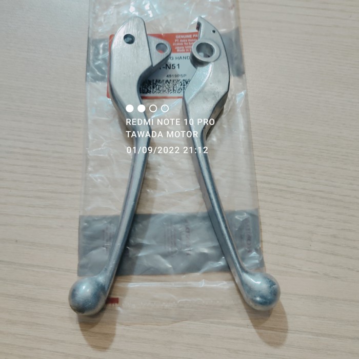 HANDLE REM SET KANAN KIRI HONDA BEAT STREET K1A 2020 WARNA SILVER