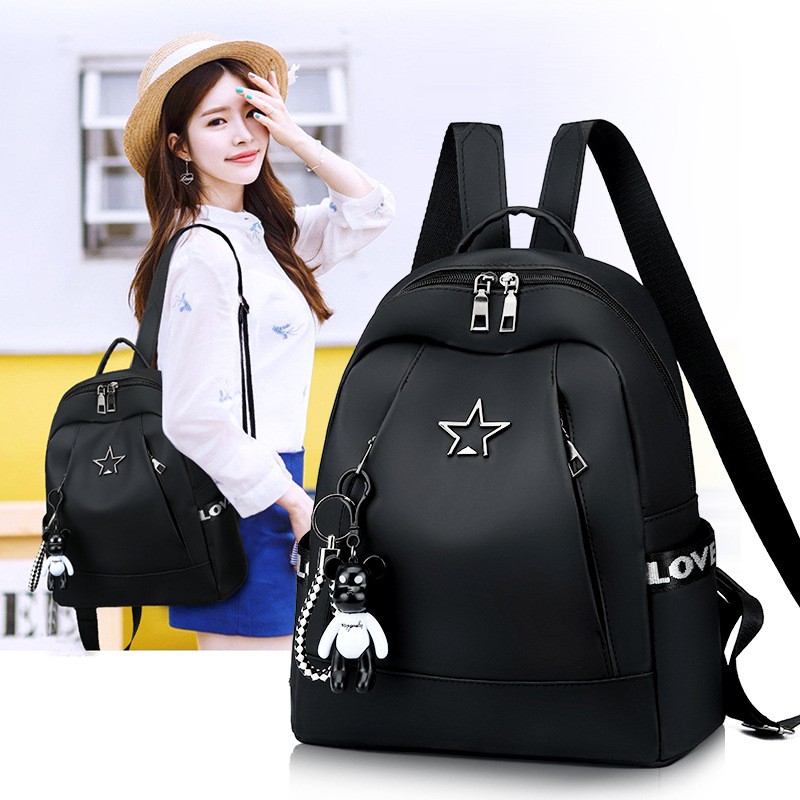 Satu7an T103 TAS RANSEL BACKPACK WANITA BAHAN KULIT SINTETIS TASRANSEL KULIT KEREN