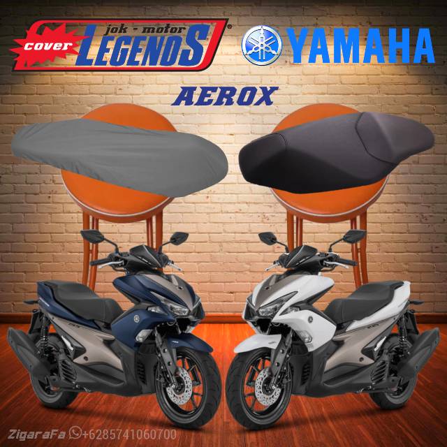 Cover Jok AEROX 155 Waterproof / Sarung Mantel Jok Motor Standar Variasi