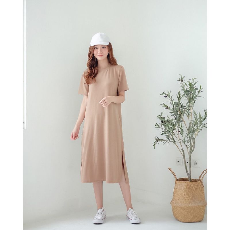 DRESS POLOS WANITA KEKINIAN AVAGE/DRESS/OVERSIZE/DRESS CASUAL