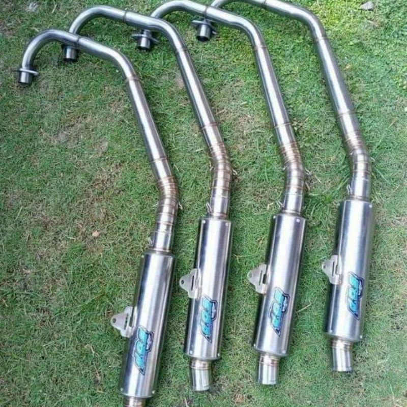 KNALPOT DOS ALA ORIGINAL CB GL MP TIGER VERZA VIXION BYSON SCORPIO
