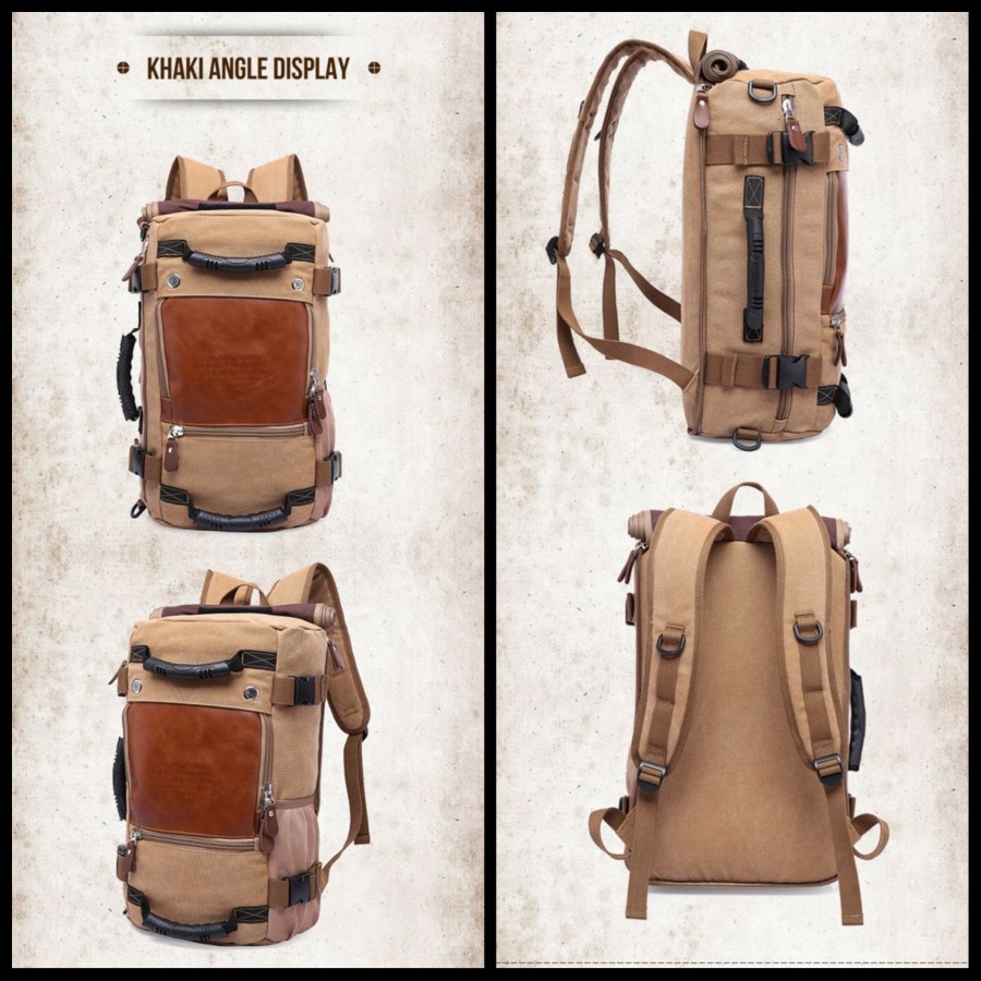 Tas Ransel Duffel Backpack Camping Travel || KAKA - 0208