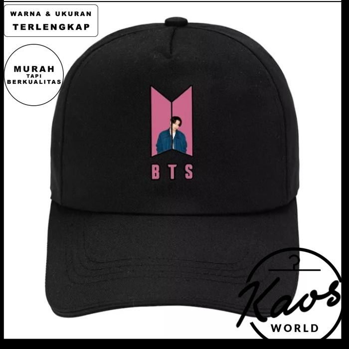 TOPI JARING JUNGKOOK BTS PINK