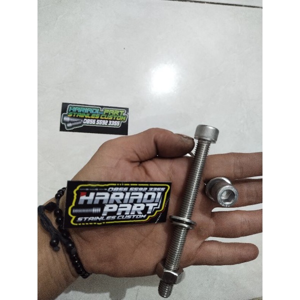 Baut pangkon mesin belakang rangka gl mp tiger