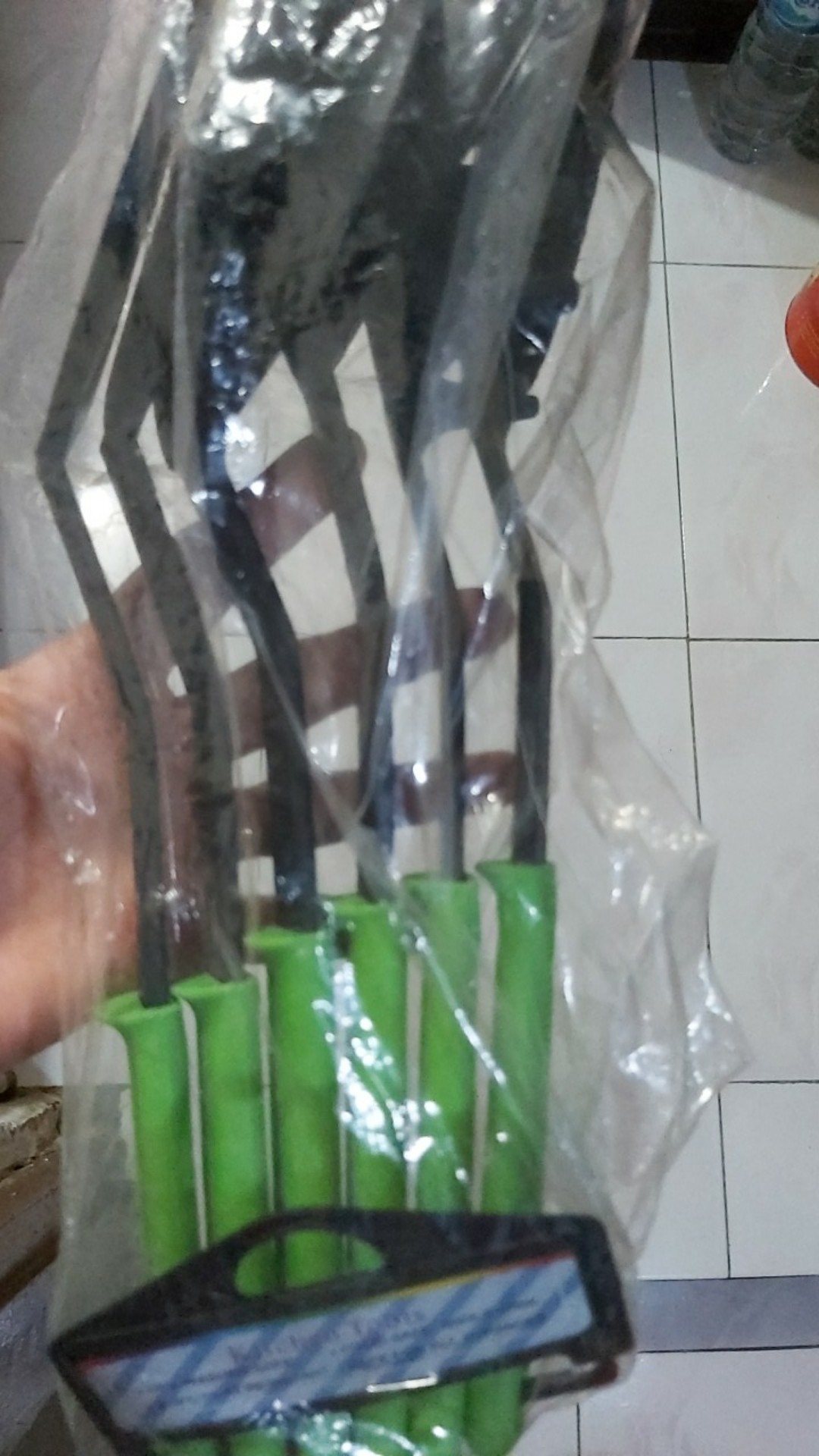 Set Spatula Nylon Isi 6 Gagang Warna - Spatula Set - Alat Masak Anti Gores - Sendok Spatula Masak