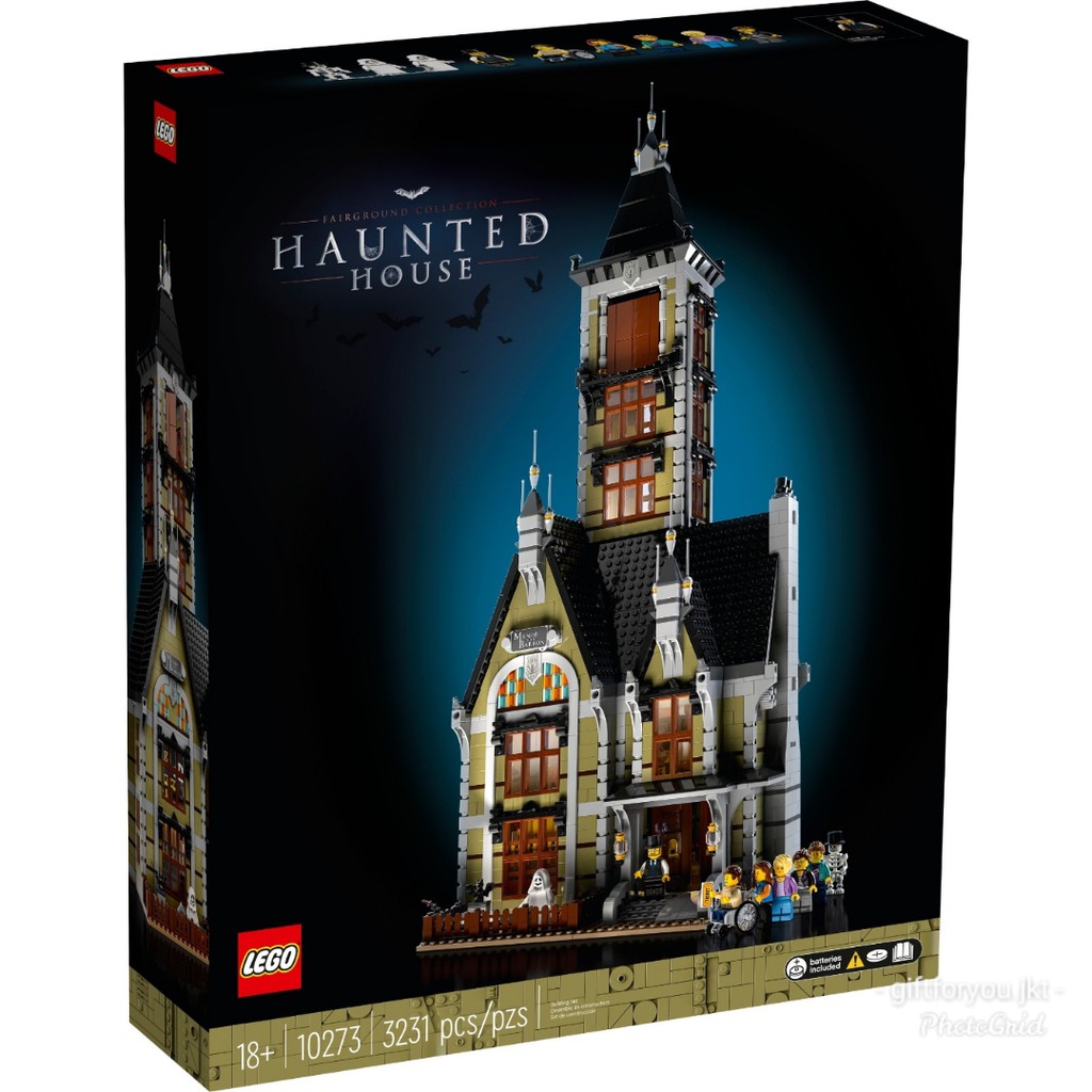 Lego Haunted House Mainan Rumah Bricks Best Seller Original Limited No. 10273