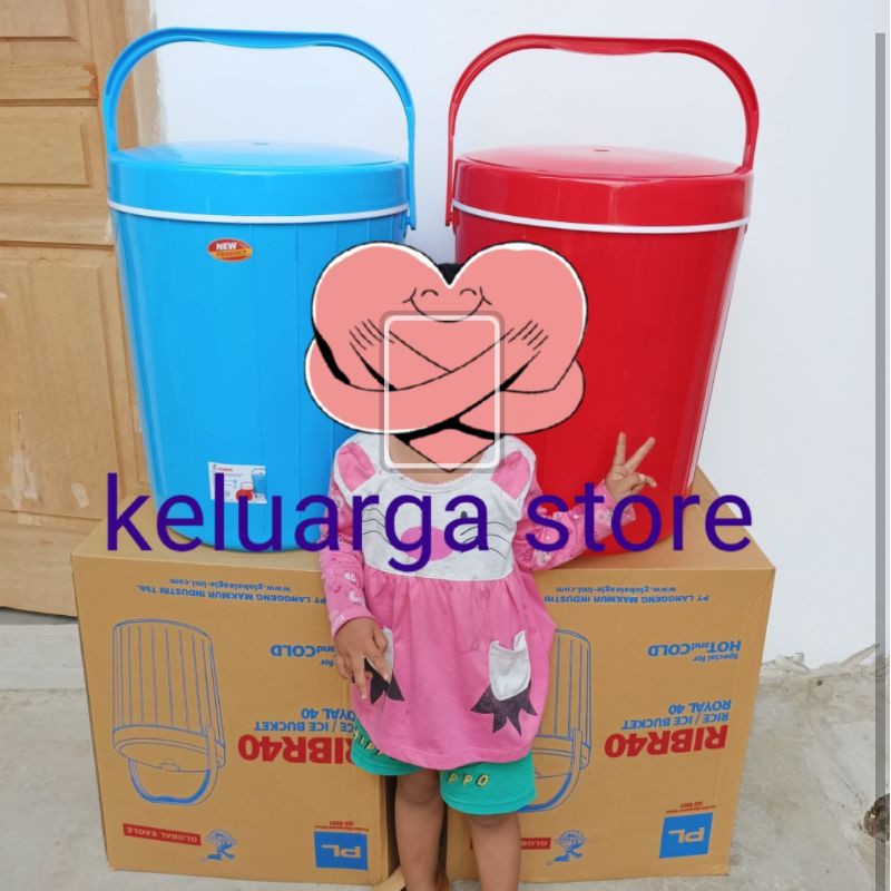 termos nasi jumbo 40 liter / termos es besar 40 liter global eagle/ RB 40 liter/ rice bucket 40