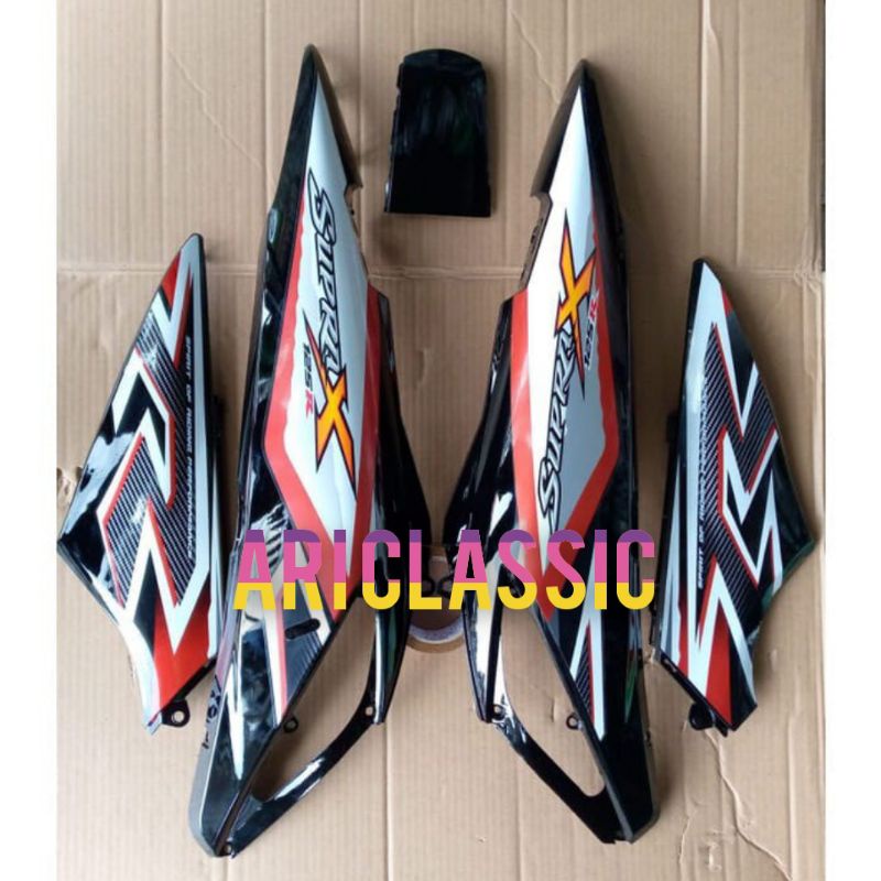 Cover Body Depan Supra X 125 2006 + Stiker