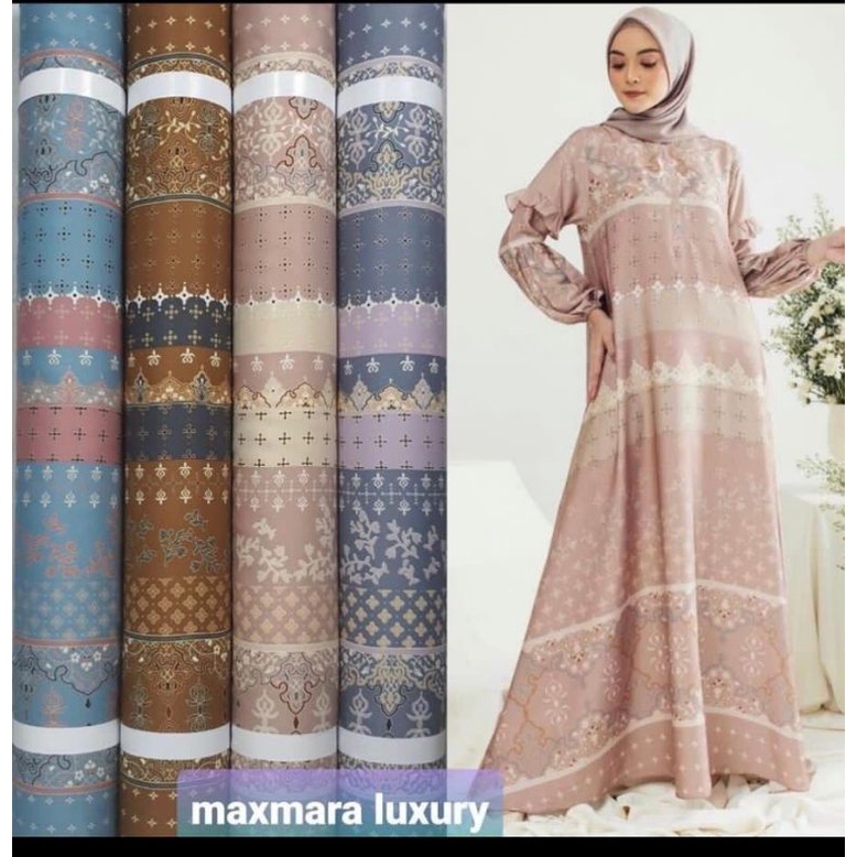 Gamis Maxmara Dior Silk Premium//Gamis Maxmara Lux Premium-7