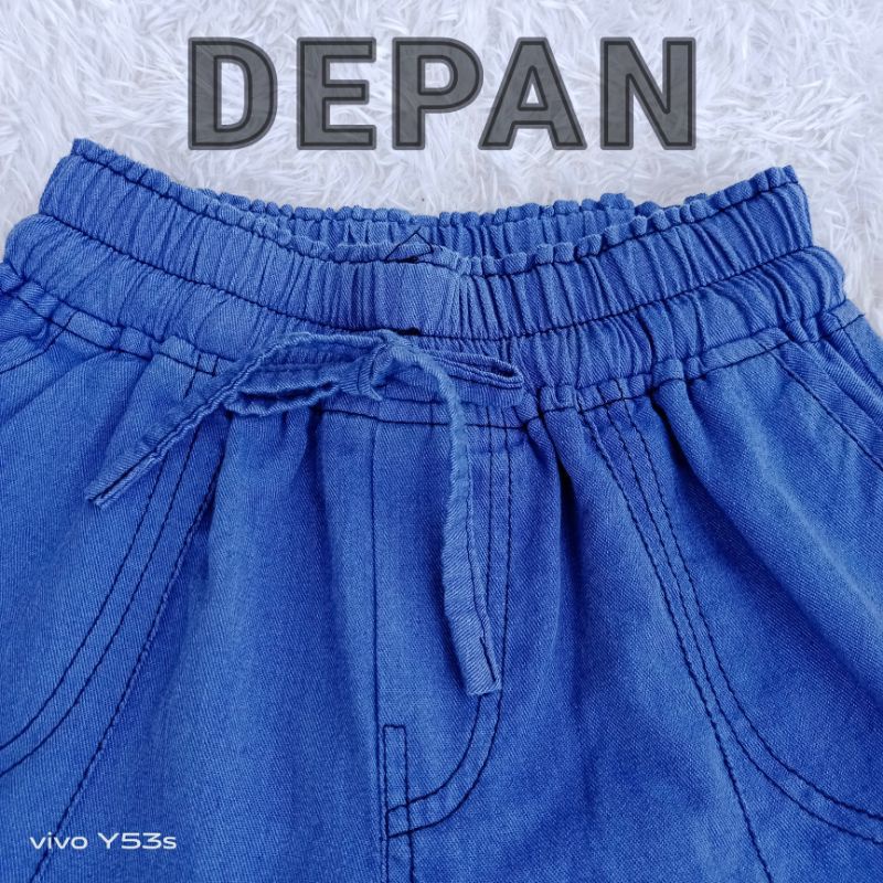 KULOT JEANS ANAK 4-16 THN/BASIC PALAZO ANAK