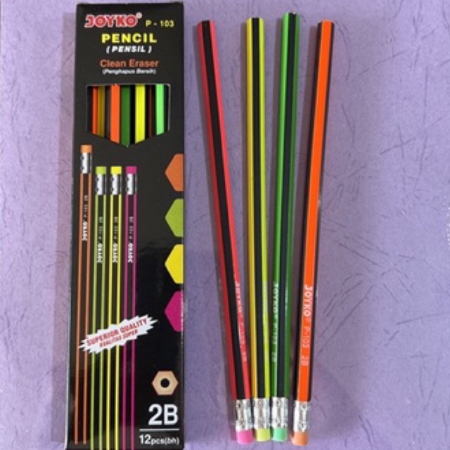 

Pencil Pinsil Pensil 2B P-103 P103 Joyko
