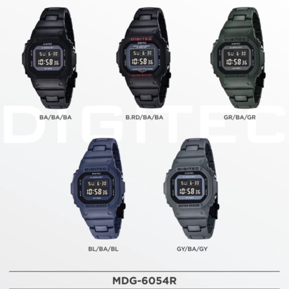 Jam Tangan  Digitec Original Rantai