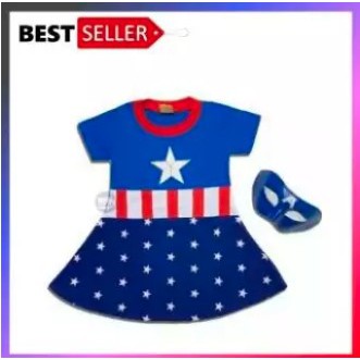 kostum anak perempuan baju anak perempuan dress baju superhero anak perempun baju anak perempuan 260