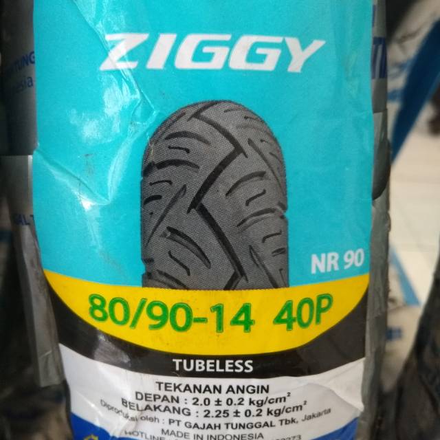 Ban Luar IRC 80/90-14 NR90 Tubeless