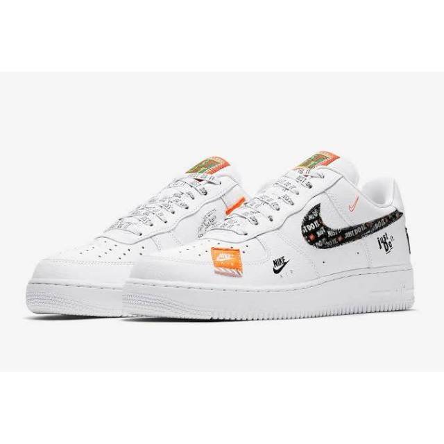 Sepatu Nike Air Force 1 White Just do It Premium