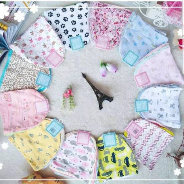 [5pcs] Topi bayi kupluk import 5in1 carte baby just to you MOTIF RANDOM!