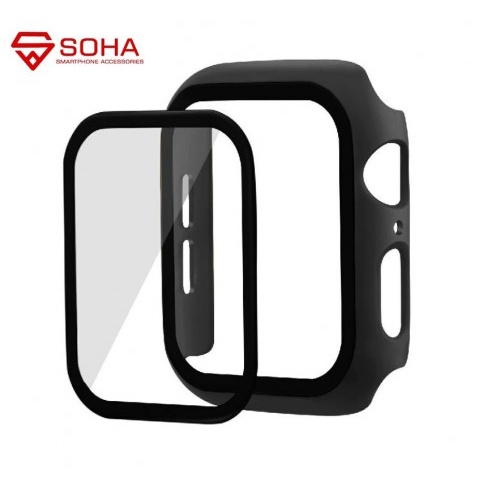 IWT-001 Case Iwatch ada Tempered Glass Screen Protector Apple Watch Series 1 2 3 4 5 Cover