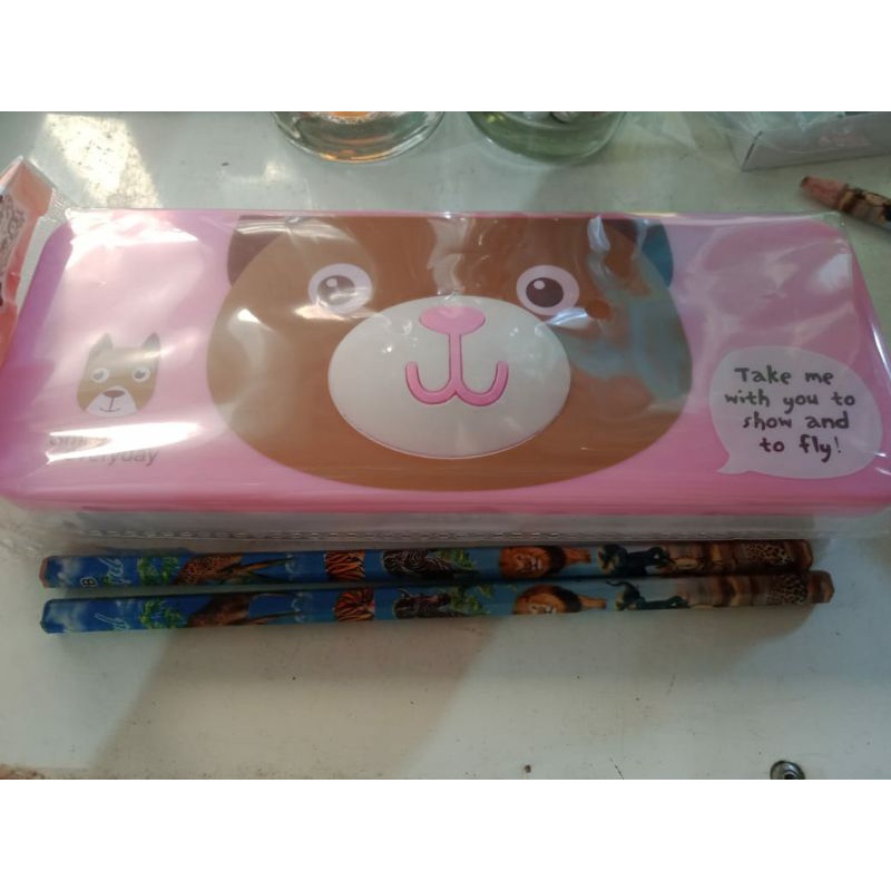 

kotak PINGSIL atau tempat pingsil perlengkapan sekolah