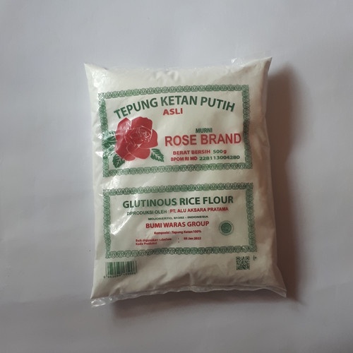 

TEPUNG KETAN ROSE BRAND 500gram