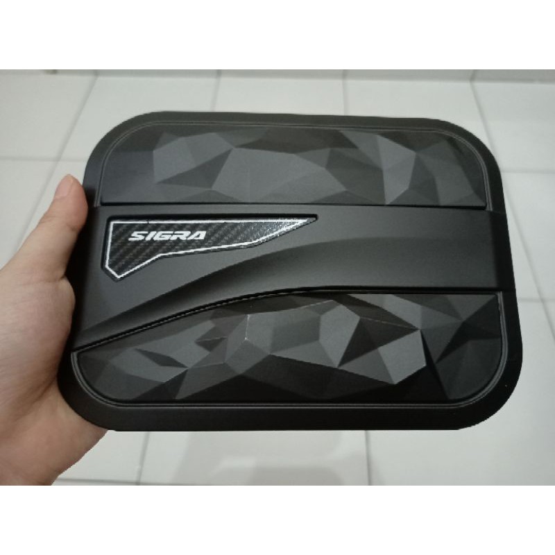 Tank cover Bensin Daihatsu Sigra Hitam doff