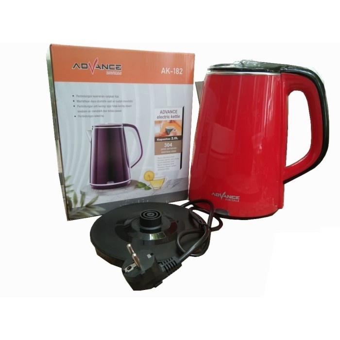 Advance AK-182 Electric Kettle 2 LIter Teko Listrik AK182