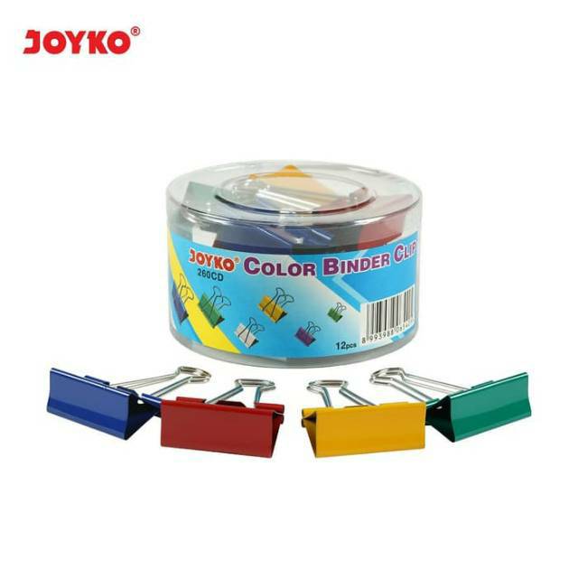 

JOYKO BINDER CLIP 260CD SIZE 51MM 1KOTAK 12PCS