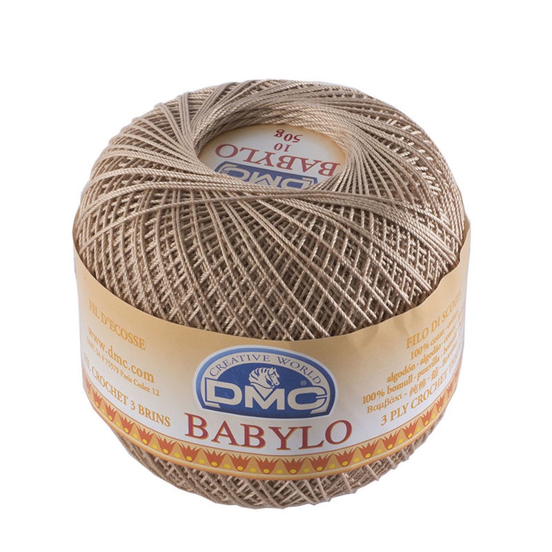 Benang Crochet DMC Babylo 50 Gram - 3864 - Light Mocha Beige