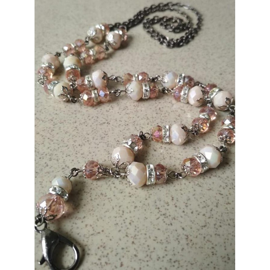 

Kalung Id Card - Pink Rose D6125