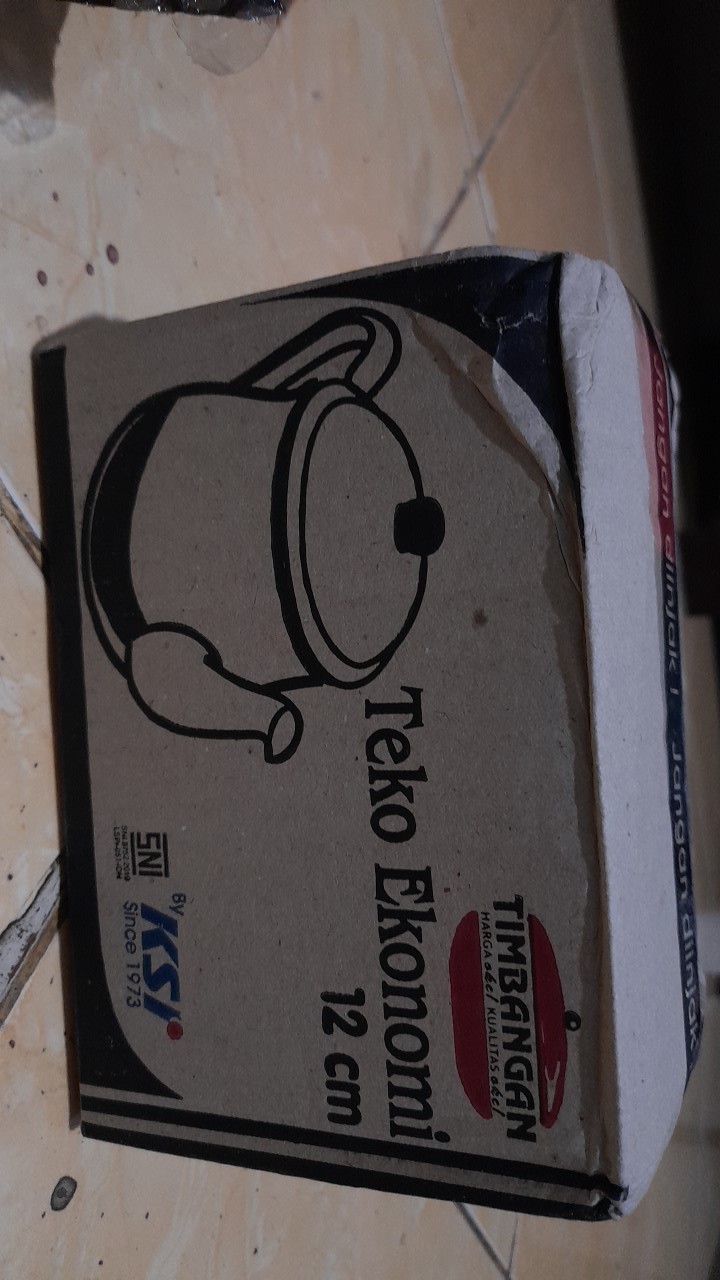 Teko Ceret Poci Jadul Army Vintage / Teko Unik Cebol - Food Grade