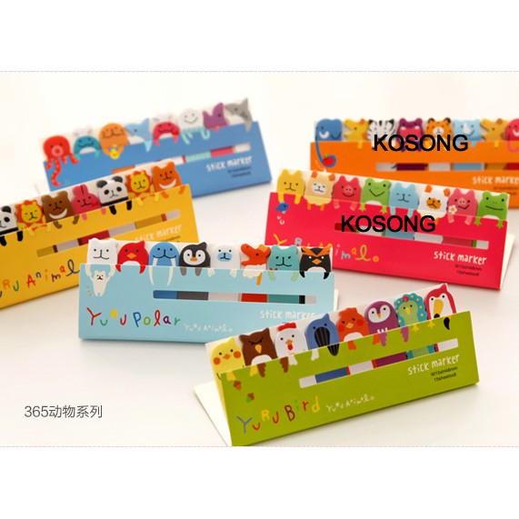 

(PROMO) Stick Marker Yuru Animal Cute