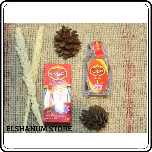 Saffron 1gr / Saffron Iran / kuma kuma / Goliran Saffron / Saffron Iran / oleholehhaji