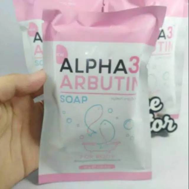 ALPHA ARBUTIN SOAP SABUN ARBUTIN 100% ORIGINAL