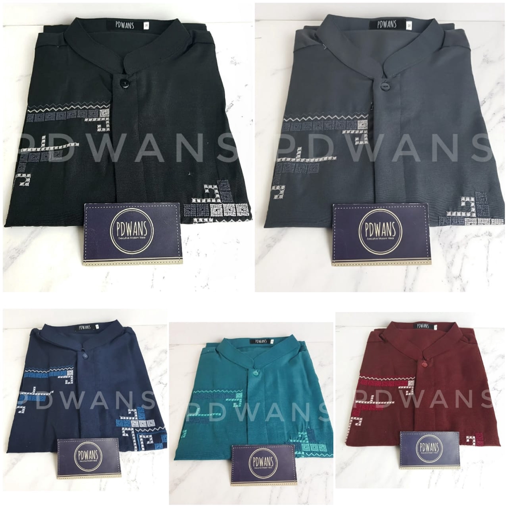 Baju Koko Lengan Pendek Seri Warna SFHW01 PDWANS