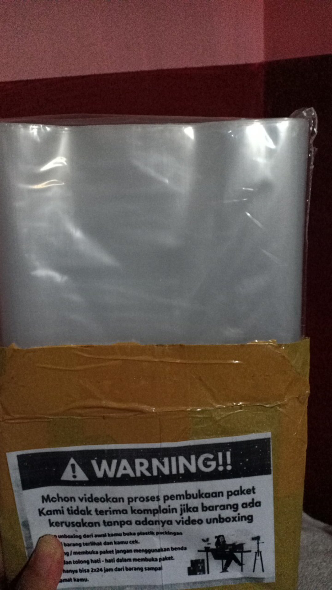 Plastik Klip Pond 30 X 38 Plong Zipper Utk Baju Distro Hijab Olshop Laundry Sepatu 30x38