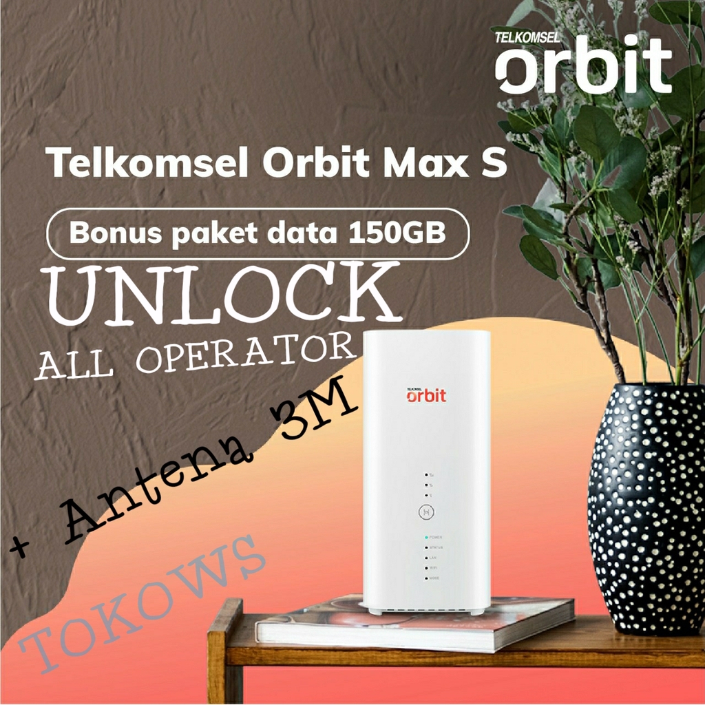 Modem Huawei B818 + 150GB Orbit Max S UNLOCK plus Antena 3M