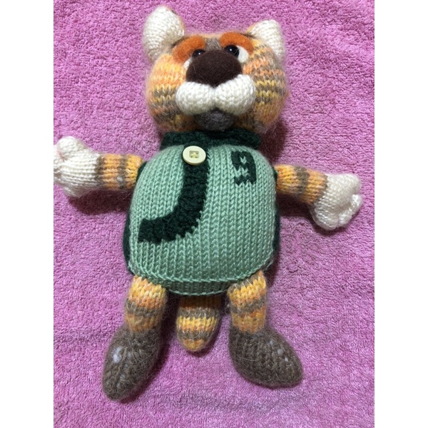 BONEKA KUCING RAJUT (PRELOVED)