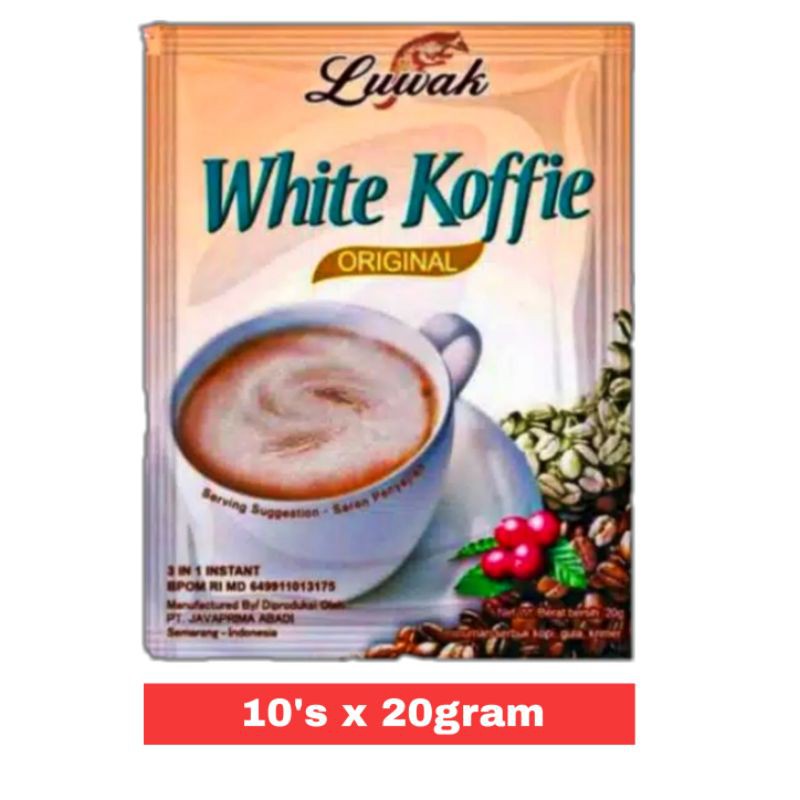 

White koffie renceng