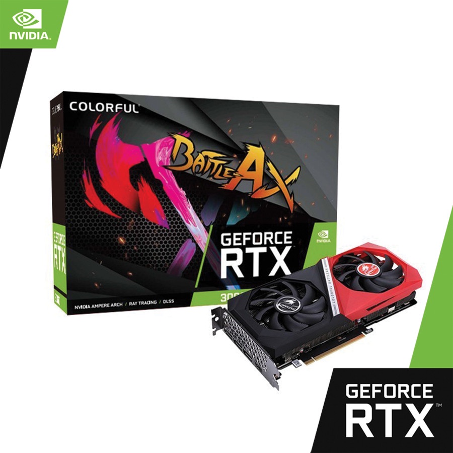 VGA Colorful Geforce RTX 3060 NB Duo 12GB L - 12 GB GDDR6 LHR - NB DUO