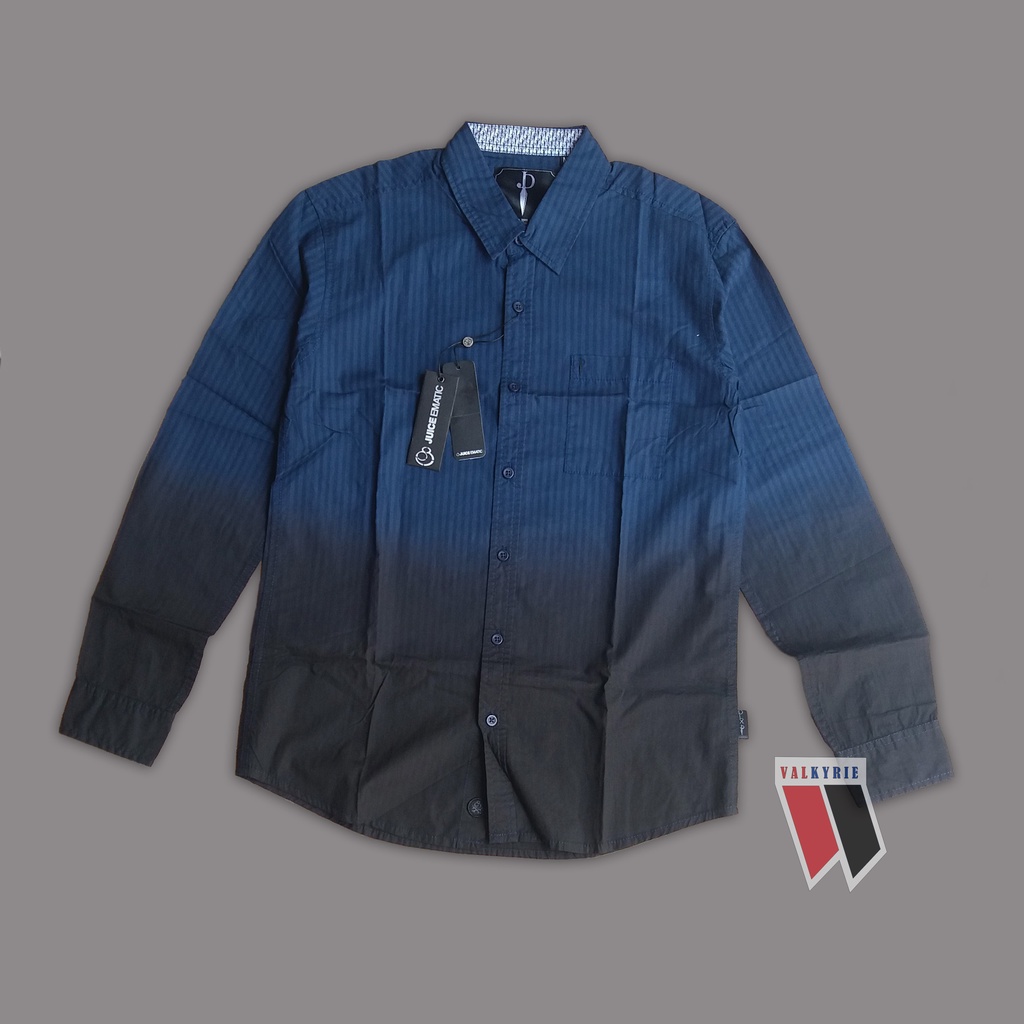 Juice Ematic Kemeja Panjang Navy Linnin Original BNWT