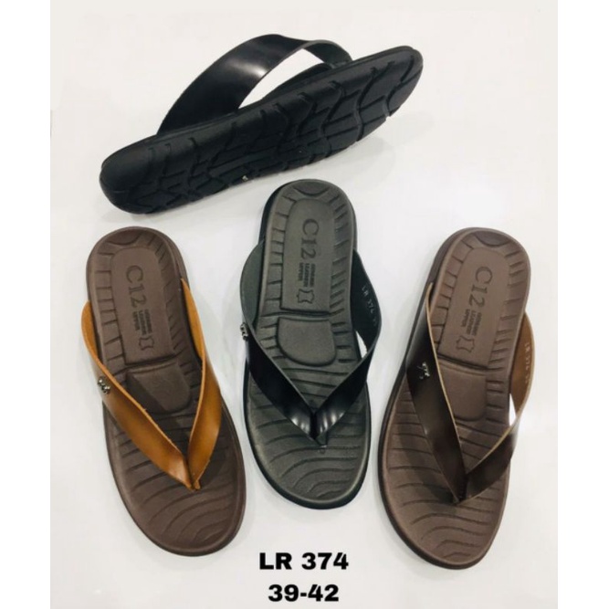 SANDAL KULIT PRIA C12 LR 374 39-42