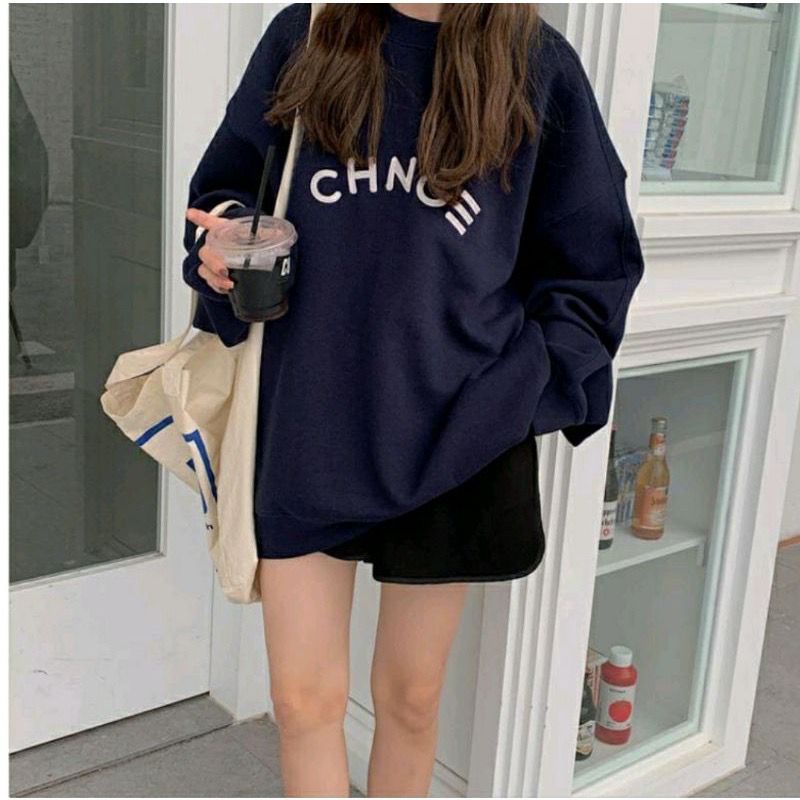 Sweater Oversize Wanita CHNGE XXL LD 130