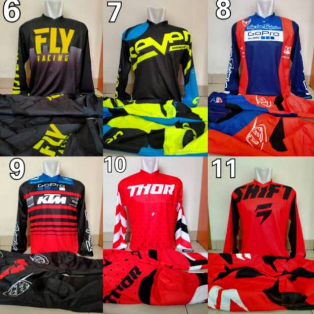 Jersey stelan cross fox printing