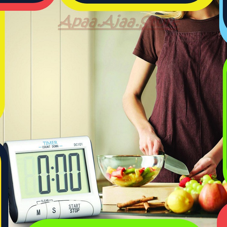 Bayar Ditempat Timer Masak Dapur LCD Digital Count Down - DC101