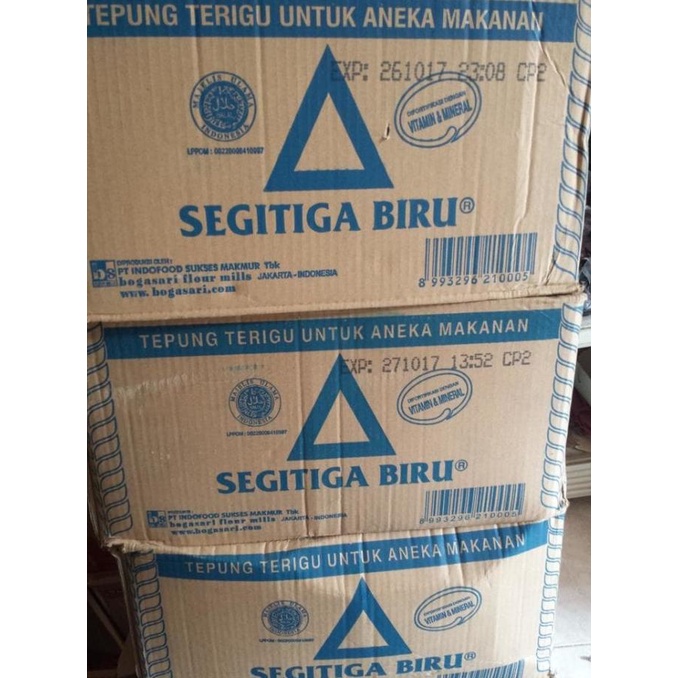 

TERBARU Tepung Terigu segitiga 1kg dus