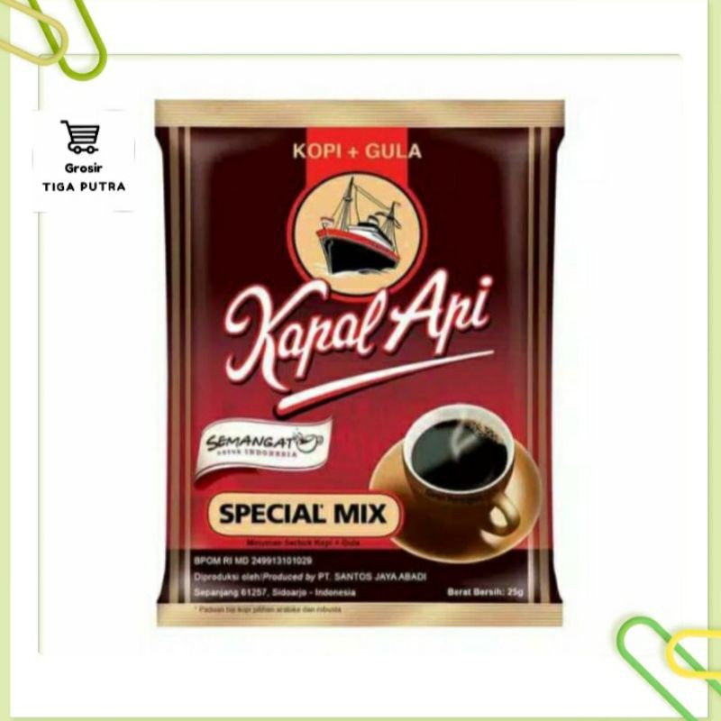 

Kopi Kapal Api Spesial Mix 24g×10 sachet ((RENCENG))