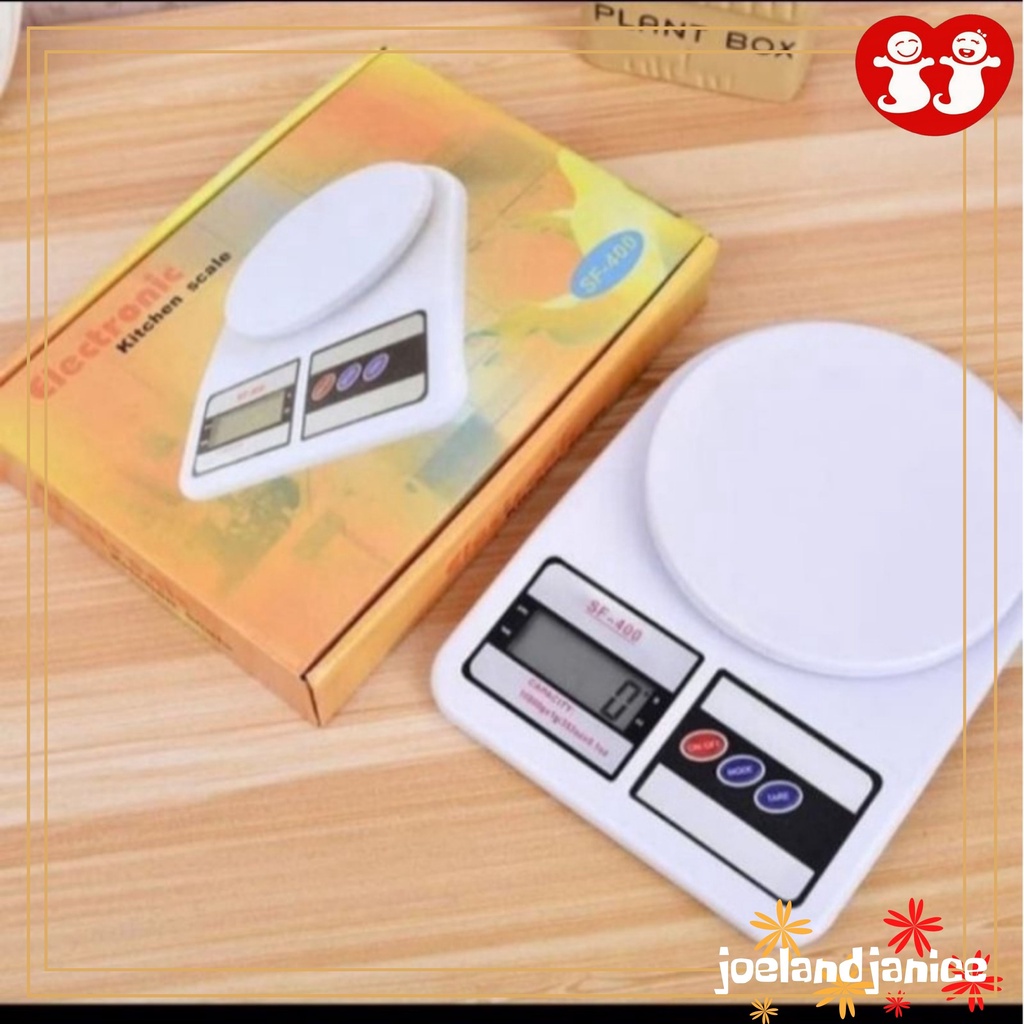 Timbangan Digital Presisi Kue Dapur Bahan Kitchen Scale Elektrik 10 kg / Baterai AAA