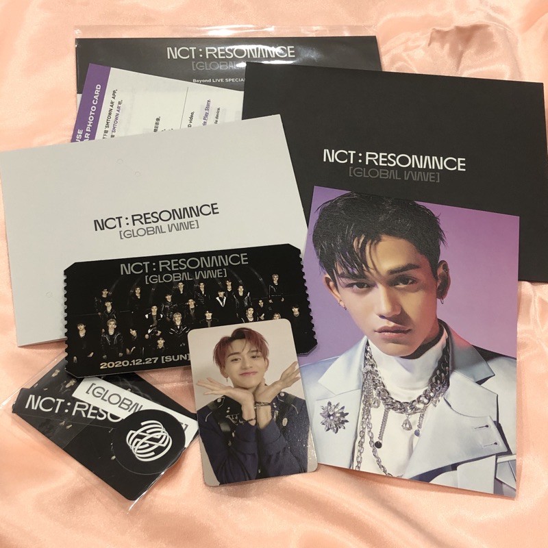 [BOOKED] NCT RESONANCE BEYOND LIVE GLOBAL WAVE AR TICKET LUCAS PHOTOCARD PC