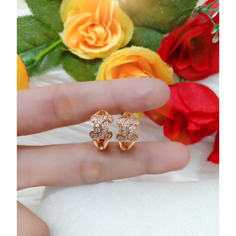 ANTING JEPIT Xuping Lapis Emas Model Terbaru